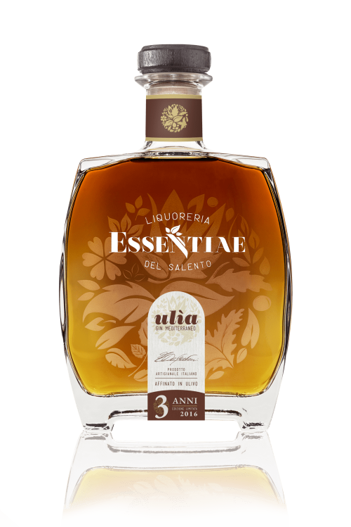 Gin di foglie di olivo mediterraneo in cassetta di legno di betulla - 700 ml - Image 15