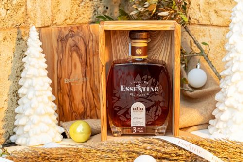 Gin di foglie di olivo mediterraneo in cassetta di legno di betulla - 700 ml - Image 12